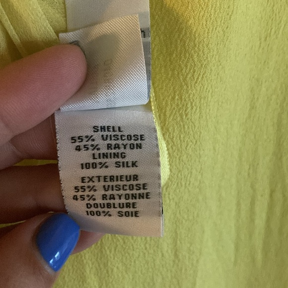 Silk Diane von Furstenburg shirt dress w/pockets! - Picture 7 of 8